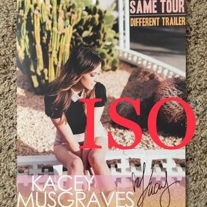 Kacey Musgraves Signed Autographed VIP Poster